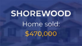 Sale closed in Shorewood: $470,000 for a single-family home