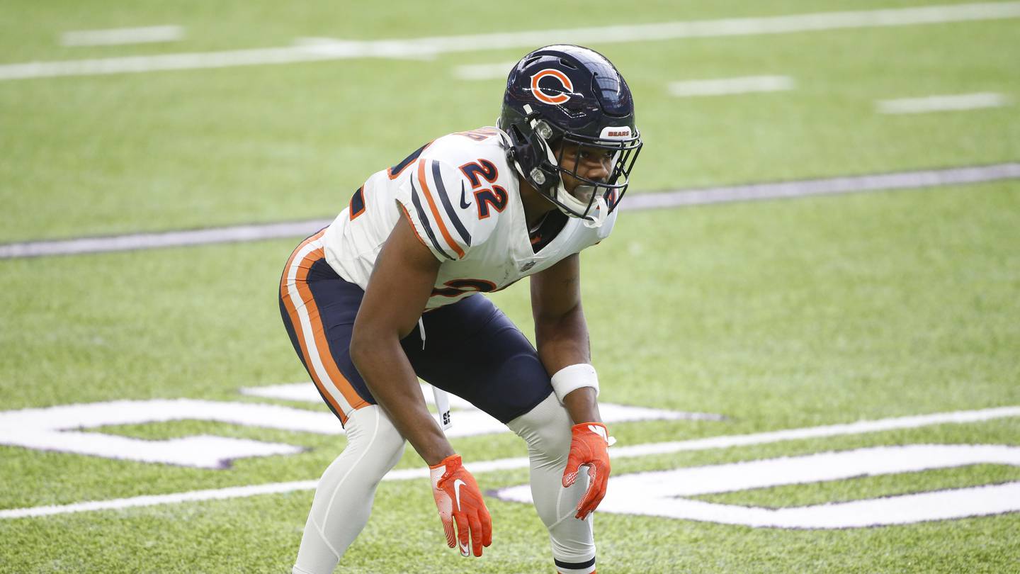 Bears cornerback Kindle Vildor