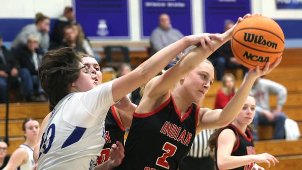 Photos: Indian Creek girls basketball hosts Hinckley-Big Rock
