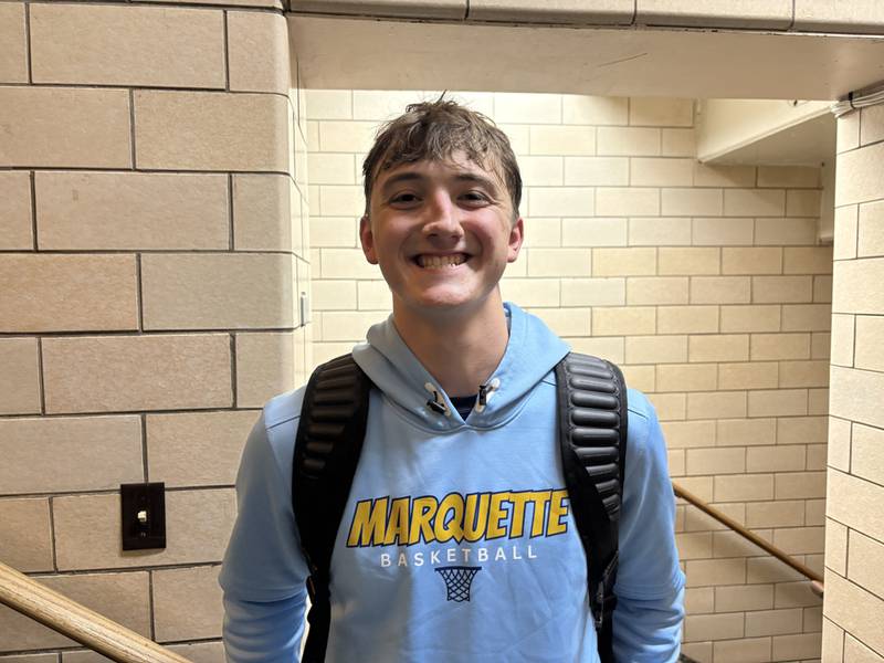 Marquette junior guard Griffin Dobberstein scored 17 points and added four rebounds, three assists and two steals in Friday’s 72-27 win over Lowpoint-Washburn.