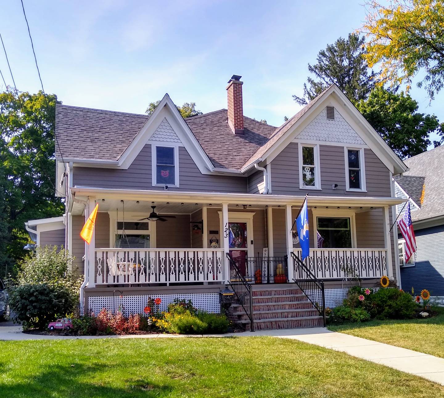 123 Center Cross St., Sycamore, is part of the 2024 DeKalb County History Center's Historic Homes Tour, set for Oct. 26, 2024, part of Sycamore Pumpkin Festival.