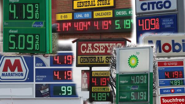 Photos: Gas prices continue to soar around DeKalb County