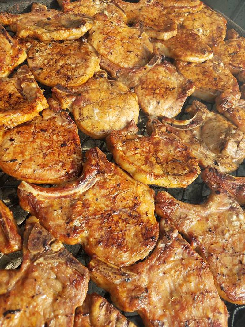 5B's Catering Service will serve its signature pork chops, among other food items, from 11 a.m. to 1 p.m. Monday, July 5, at the Newark fire station. Proceeds from the carryout barbecue fundraiser will go toward the Charles B. Phillips Library renovation and expansion project.