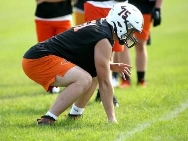 St. Charles East O-lineman Austin Barrett commits to Indiana ‘It’s a perfect match’