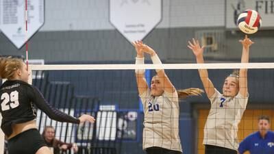 Photos: Princeton vs. El Paso-Gridley volleyball in the Class 2A Regional semifinal