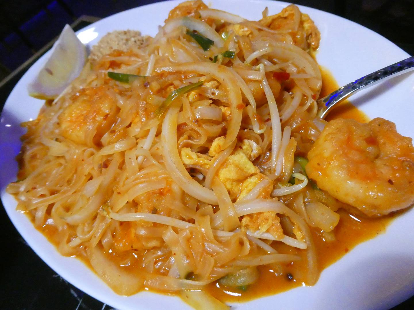 Pad Thai at Tasty Bistro in Crystal Lake.