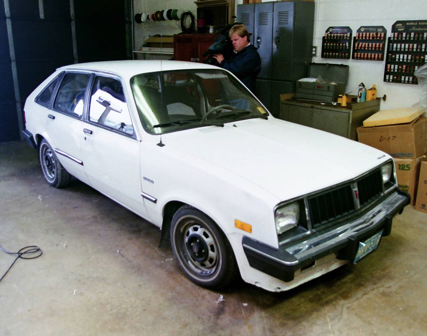 Tammy Zywicki's car is impounded in 1992 at the Illinois State Police Headquarters in La Salle.