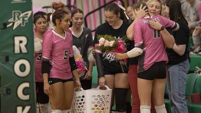 Photos: Rock Falls takes on North Boone in volleyball