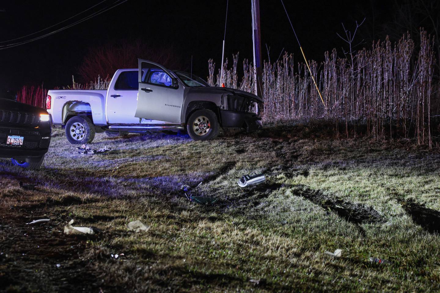Two drivers were injured in a crash along Route 14 near Harvard on March 12, 2026.