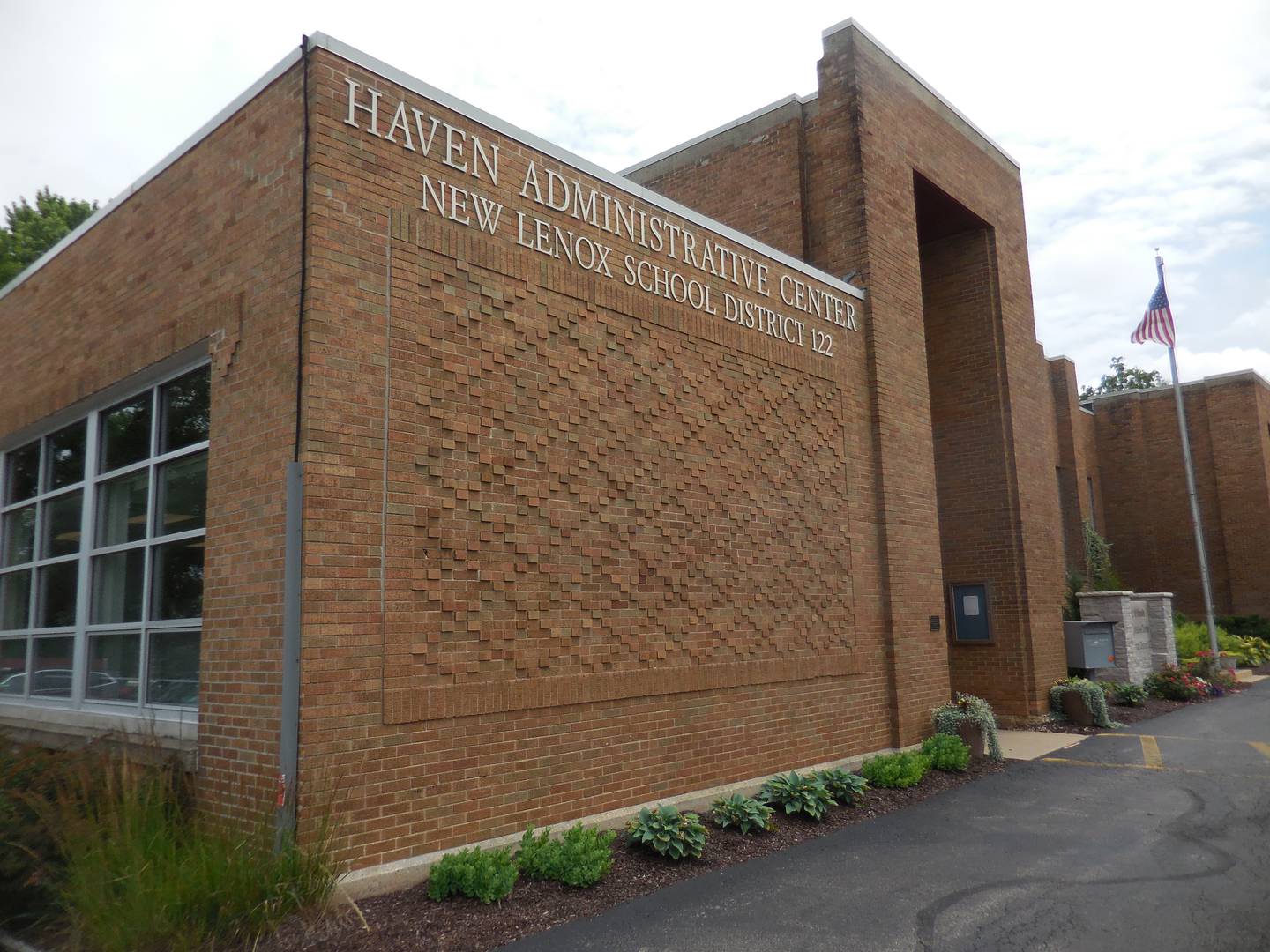 The New Lenox School District 122 Dr. Margraret M. Manville Haven Administration Center.