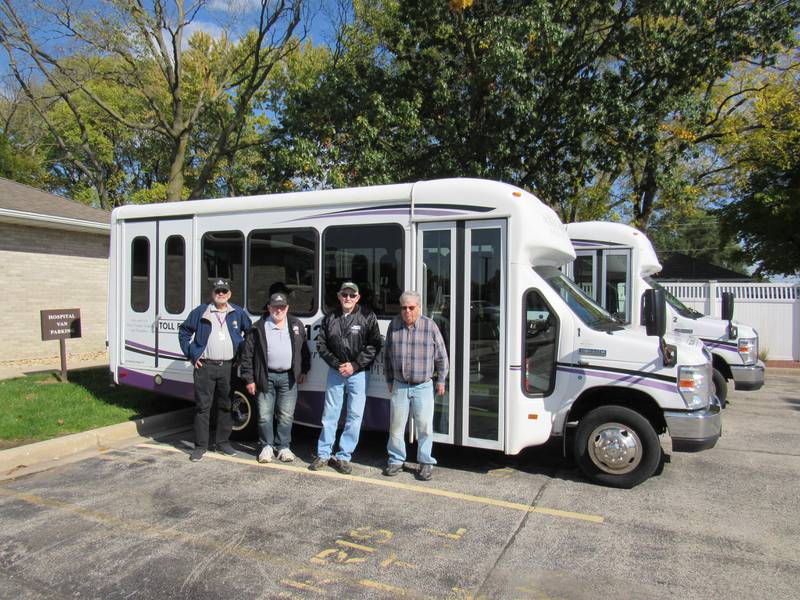 (From left) John Connon, David Way, Ray Paulson and Bill Capper