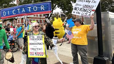Photos: No Kings rally in Ogle County draws estimated crowd of 700