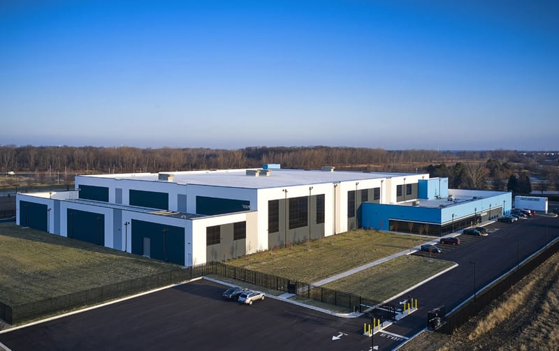 A petitioner for an unknown company referred to as "Project Vector" wants to build a major data center on 560 acres in DeKalb. A public hearing is scheduled for Dec. 1, 2025. A digital rendering shows what the data center campus could look like off Illinois Route 23 in DeKalb.