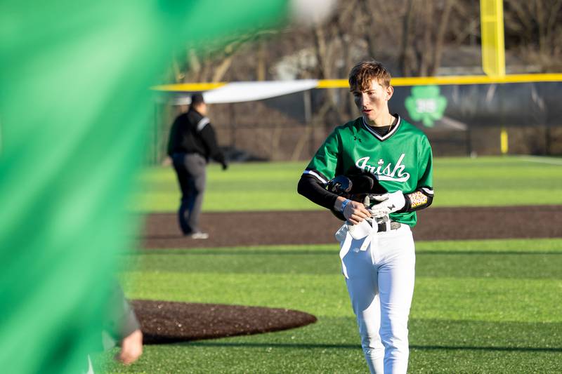 Cody Clennon of Seneca touches second base on Monday, March 17, 2025 at Seneca High School in Seneca.