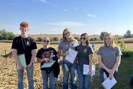 Rochelle High School’s FFA Land Use Evaluation team places 2nd