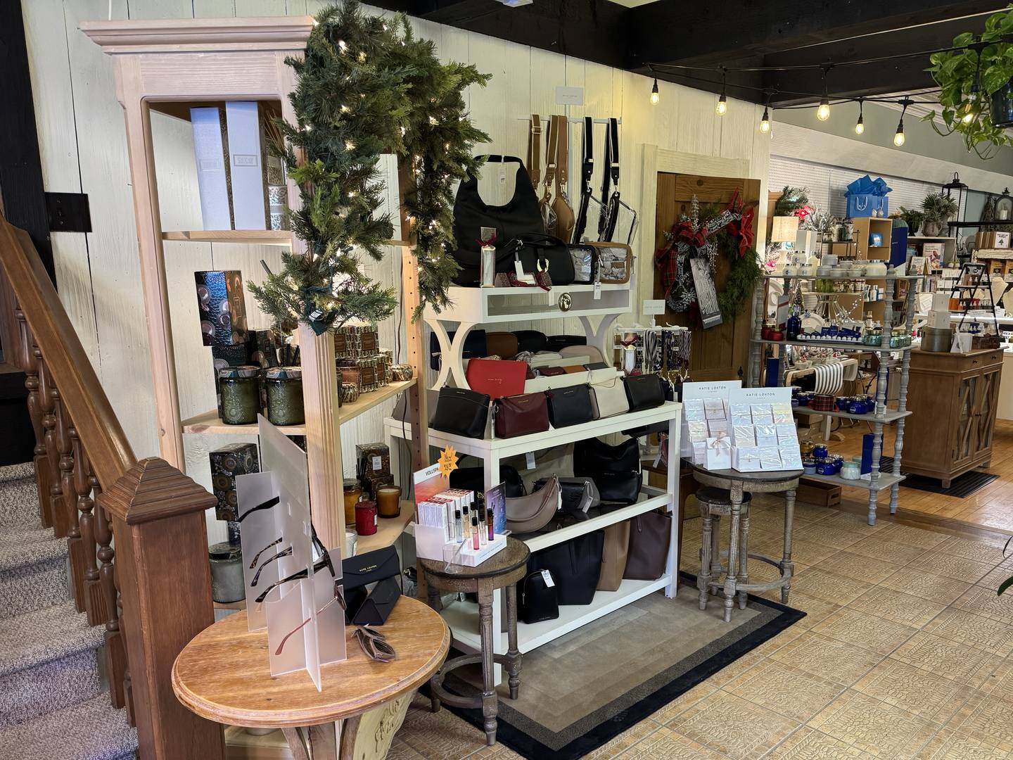 The Thoughtful Spot's selection of goods inside Birdie's Flowers at 408 Liberty St. in Morris on Thursday, Dec. 4, 2025.