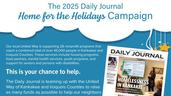 Daily Journal teams with United Way for Home for the Holidays funding drive