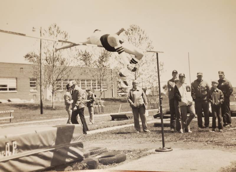 Lonnie Hewitt of Buda Western set the Bureau County high jump record at 6-10 1/4 in 1977. He won three straight IHSA State championships.