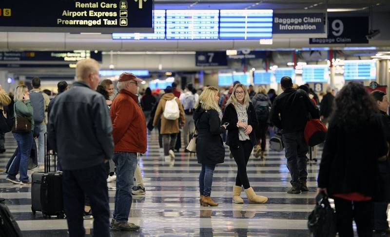 Holiday travel is projected to increase at O’Hare and Midway international airports this Thanksgiving season compared to 2022.