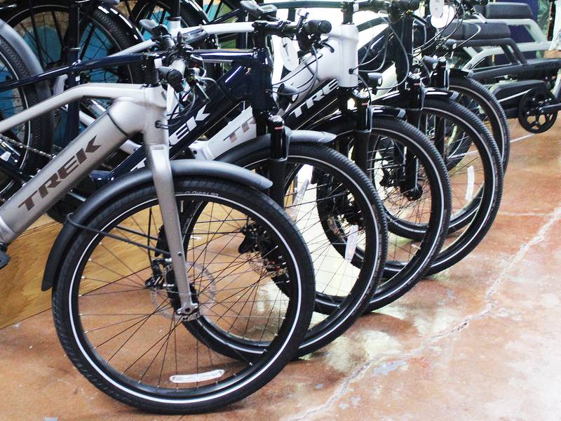 Mead's Bike Shop in Sterling carries the Trek line of bicycles. Based in Waterloo, Iowa, Trek has been a leading name in bikes since the late 1970s.