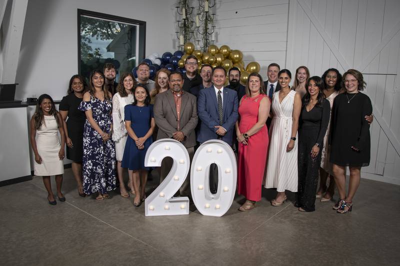 KSB Family Residents celebrated graduation and the 20th anniversary of the physician training program.