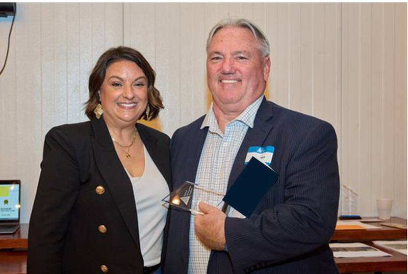 Mike Smith of Sterling Federal Bank was named Lender of the Year.