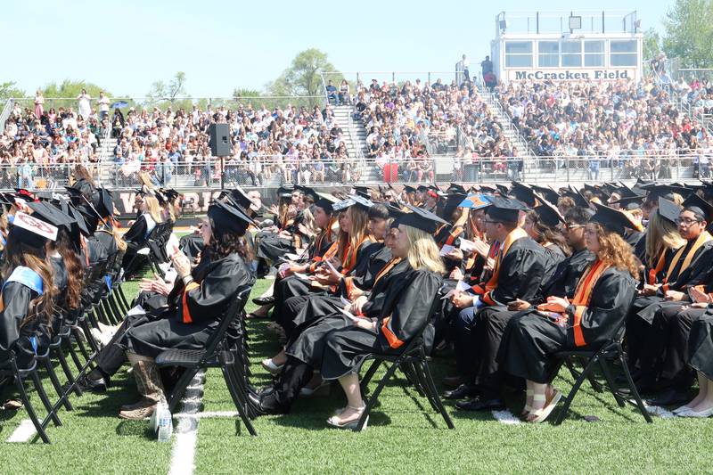 McHenry High School's Upper Campus graduates 538 seniors at McCracken Field on Saturday, May 16, 2026
