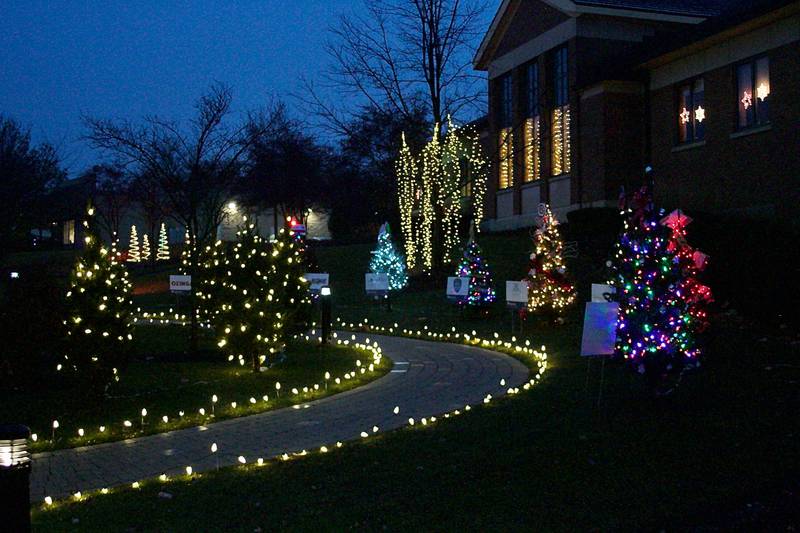 Montgomery's Festival of Trees stretched outside of Village Hall and down River Street, giving families a chance to check out the decorated trees during the tree lighting ceremony Dec. 5.