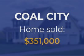 Sale closed in Coal City: $351,000 for a single-family home