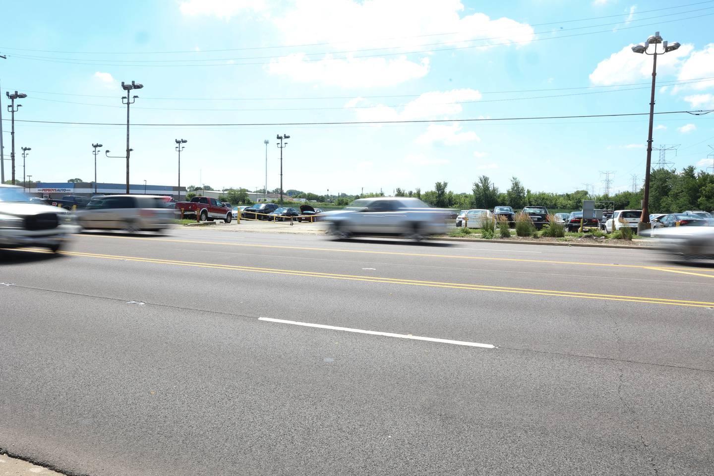 Traffic moves along West Jefferson at the site for a new Duly Health and Care medical building in Joliet. Monday, July 18, 2022 in Joliet.