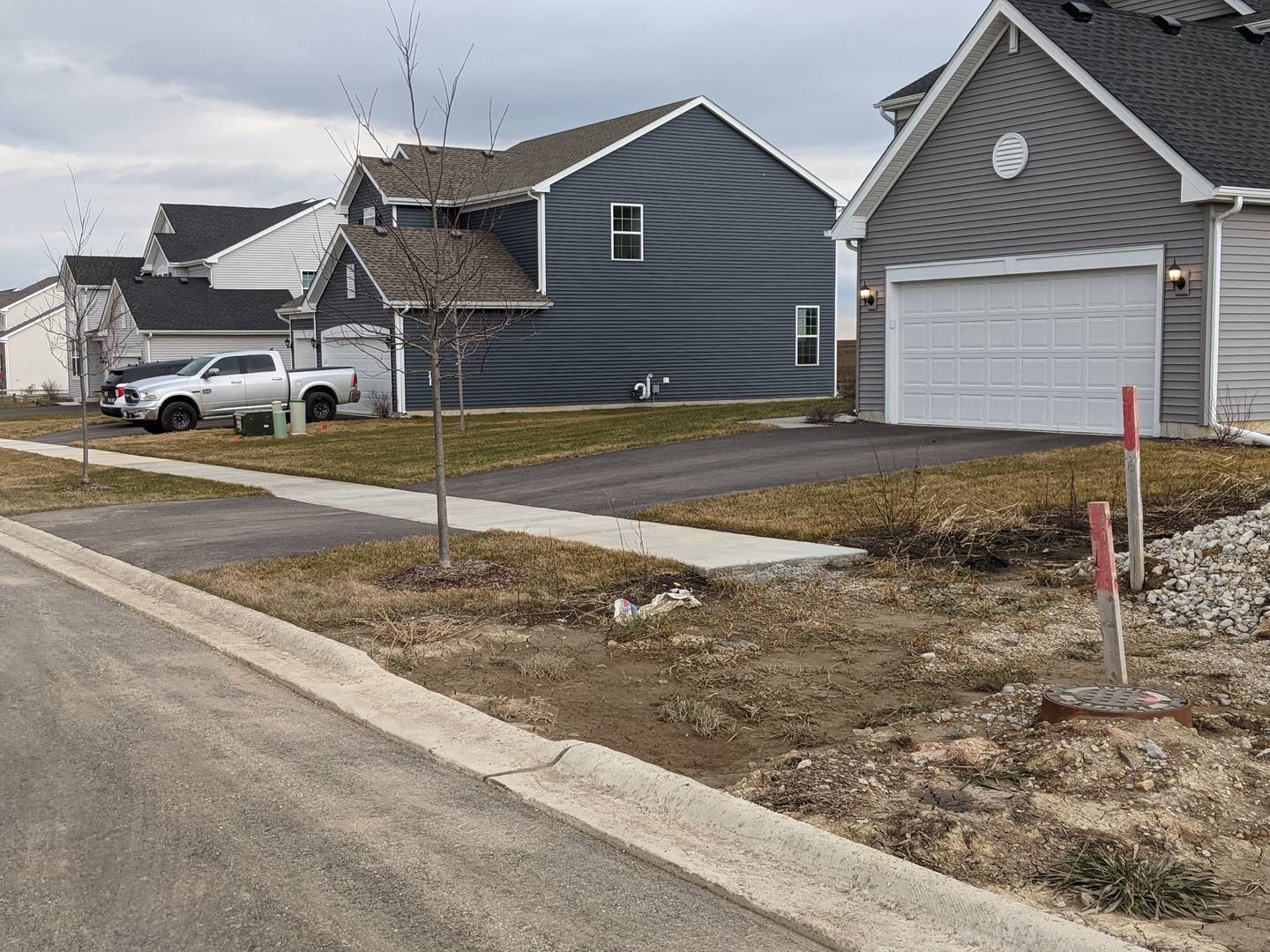 Recent housing developments in the Wolfs Crossing corridor include Hudson Pointe.