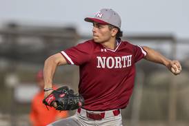 Plainfield North’s Max Barriball, back after an elbow injury, throws 10-strikeout gem to beat Oswego