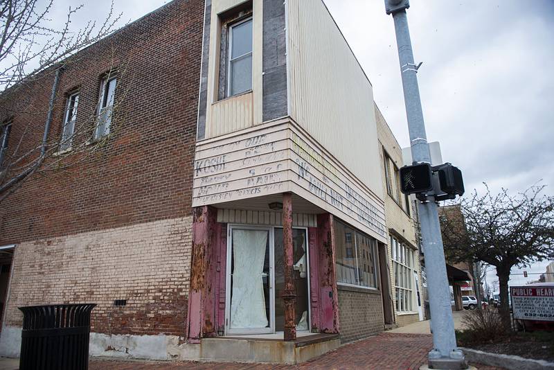 The Haymarket building is located at East Third Street and Second Avenue in Sterling.