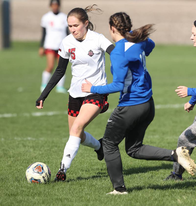 Photos: Indian Creek girls soccer travels to Hinckley-Big Rock – Shaw Local
