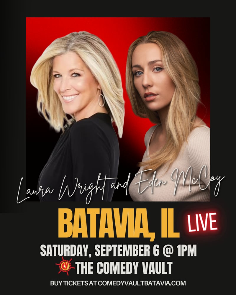 Laura Wright & Eden McCoy of "General Hospital" will perform live Saturday, Sept. 6.