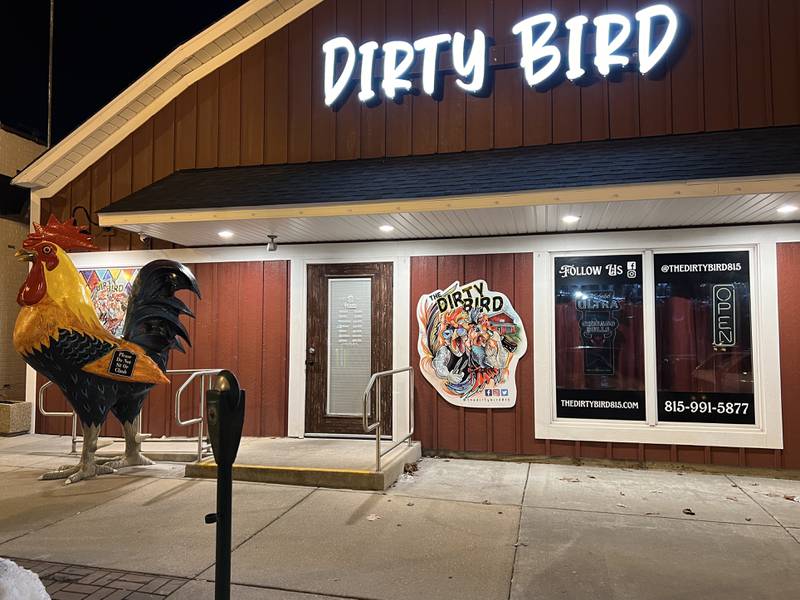 Dirty Bird 815 in Sycamore sat closed on Monday, Feb. 5 2023, but now that Sycamore City Council has given it's approval there will soon be a walk-in freezer in the parking lot behind the food establishment.