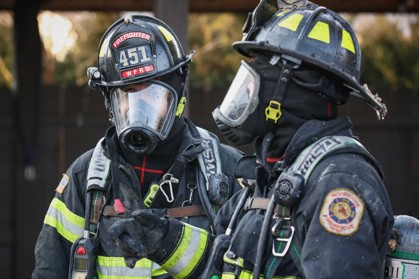 A home near Woodstock was "consumed" by a fire Sunday, March 1, 2026.