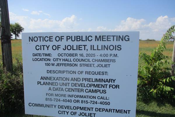 Joliet Plan Commission hearing on data center delayed 