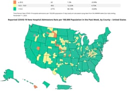IDPH: COVID-19 rising, 20 counties up to medium level; RSV and flu also increasing