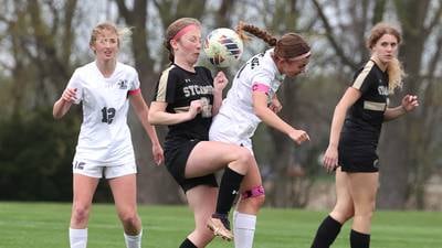 Photos: Kaneland, Sycamore girls soccer meet in conference matchup