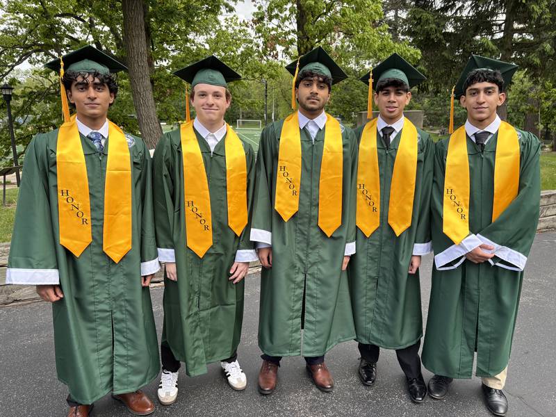 Glenbard West High School held its graduation ceremony on Thursday, May 22, 2025 at the school in Glen Ellyn.