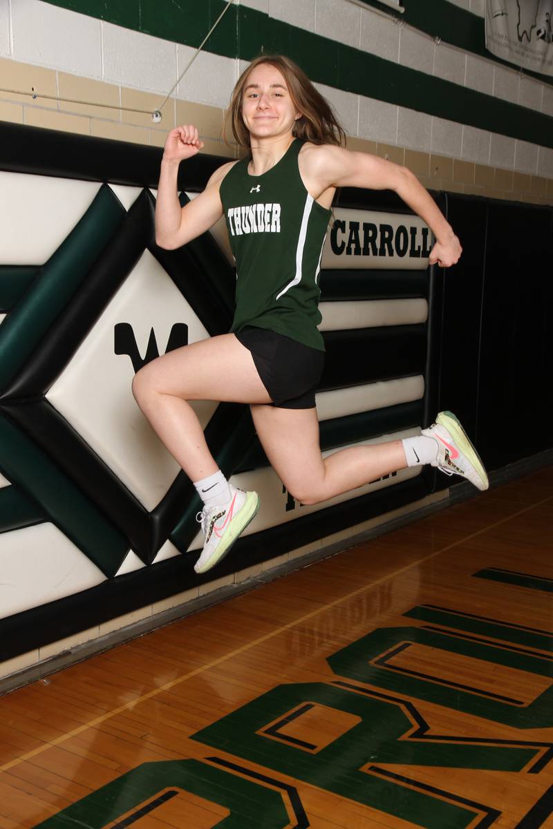 West Carroll junior Emma Randecker