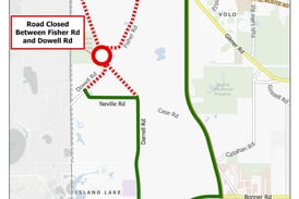 Darrell Road to close for roundabout construction