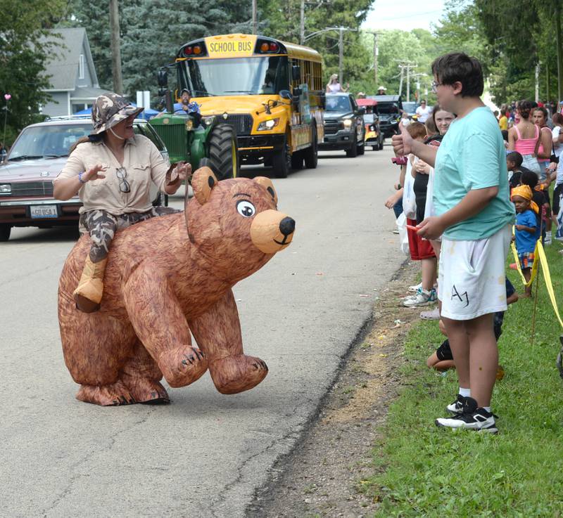 Grace Valley Church advertised their Vacation Bible School during the German Valley Days parade on Saturday, July 19, 2025.
