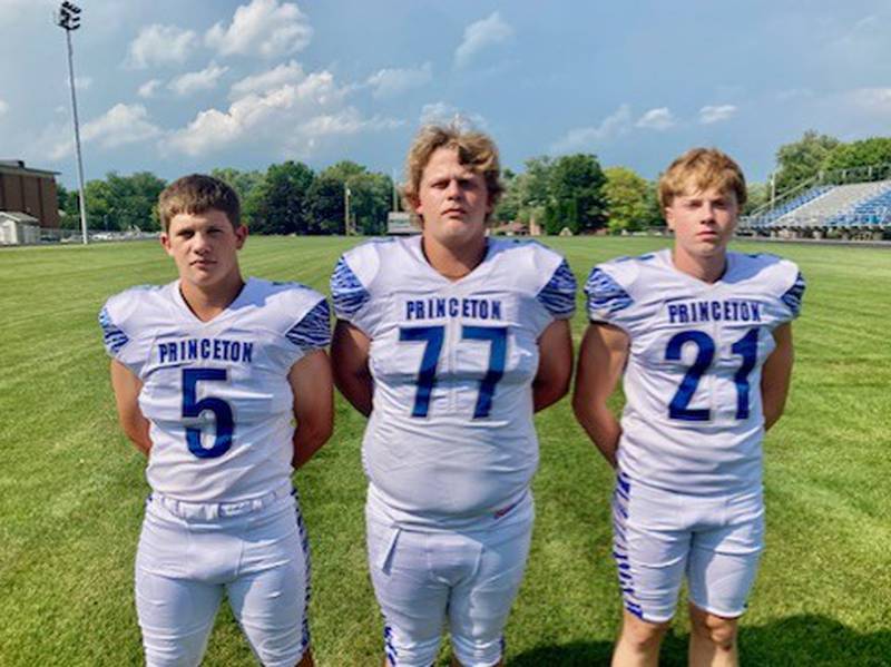 2025 Princeton High School football team Photo Day.