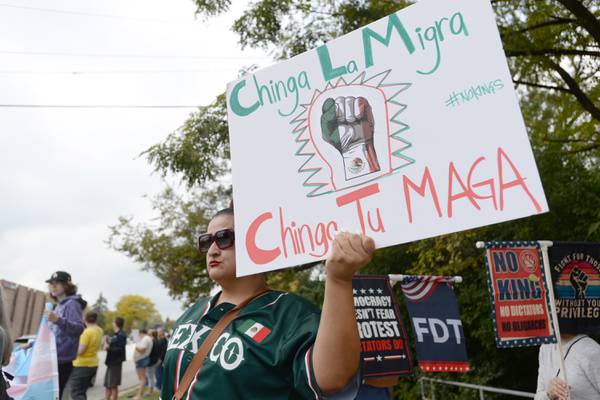 Thousands turn out for No Kings Day protests across DuPage County