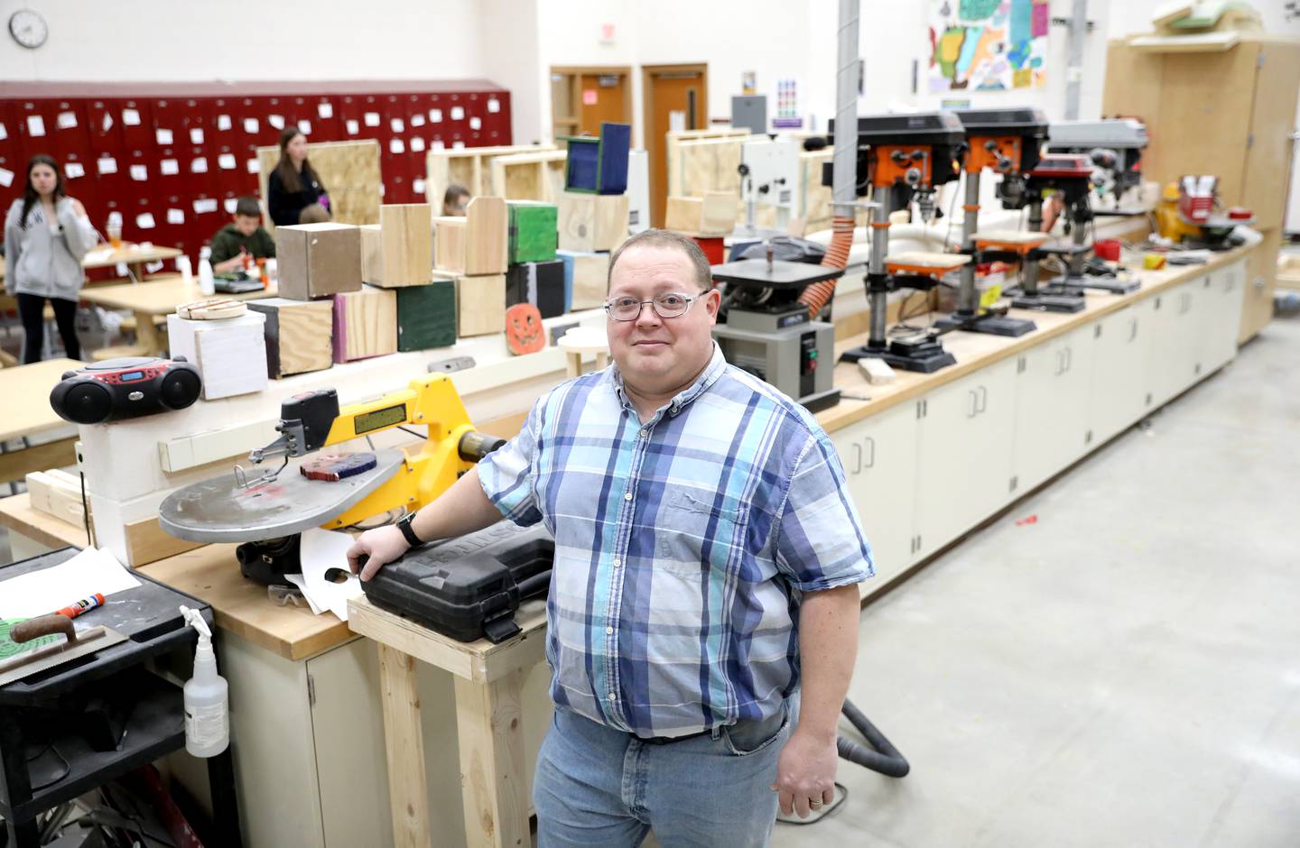 Kaneland Harter Middle School industrial arts teacher Michael Livorsi was recently nominated for an Educator of the Year award from the Kane County Regional Office of Education.