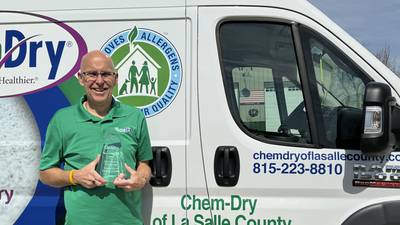 Chem Dry of La Salle County expands territory, wins award