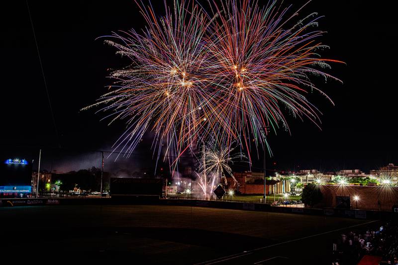 The Joliet Slammers finished off their season with fireworks and a 10-3 win over the Evansville Otters Friday May 10, 2024 at Duly Health and Care Field in Joliet