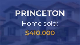 Single-family home in Princeton goes for $410,000